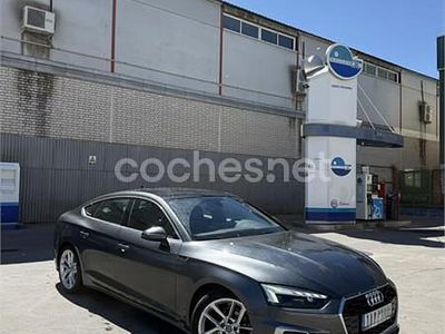 Usado Audi A5 Sportback S-Line 163 CV (119 kW) 2020 Gris / plata Utilitario