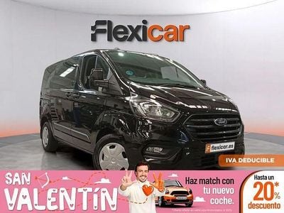 Usado Ford Transit Custom Trend 131 CV (96 kW) 2023 Negro Familiar