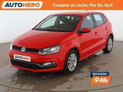Rojo Usado 2016 VW Polo Advance Berlina | 10.299 € (Precio justo)