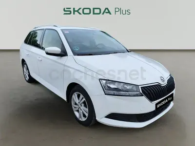 Usado Skoda Fabia Ambition 95 CV (69 kW) 2021 Blanco Utilitario