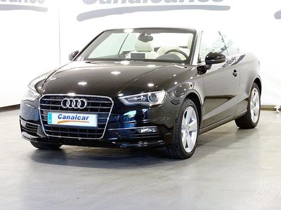 Usado Audi A3 Ambition 150 CV (110 kW) 2015 Negro Descapotable
