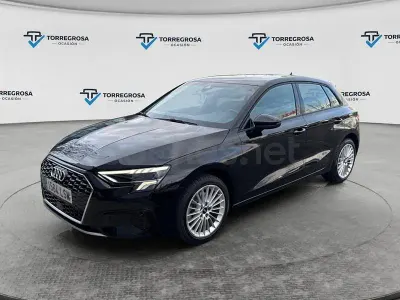 Usado Audi A3 Advanced Plus 116 CV (85 kW) 2021 Negro Berlina