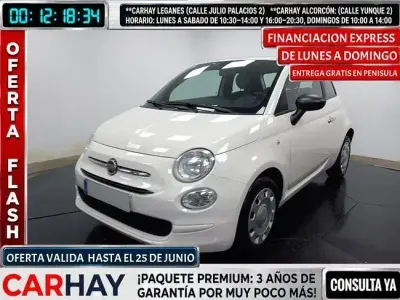 Usado Fiat 500 Pop 71 CV (52 kW) 2020 Blanco Utilitario