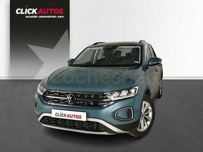 Usado VW T-Roc Life 110 CV (80 kW) 2023 Azul SUV