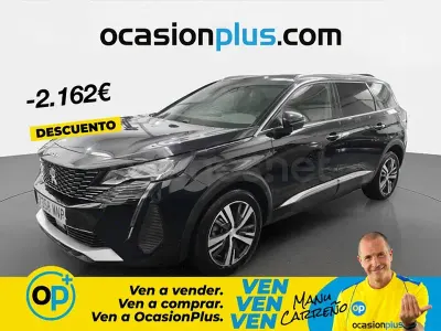 Usado Peugeot 5008 Allure 136 CV (100 kW) 2024 Negro SUV
