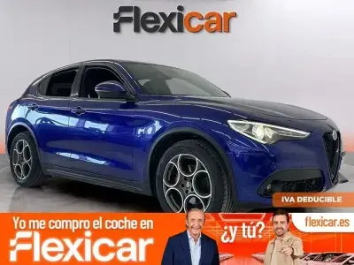 Usado Alfa Romeo Stelvio Sprint 190 CV (139 kW) 2022 Azul SUV