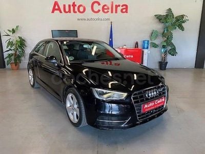 Usado Audi A3 Attraction 140 CV (102 kW) 2013 Negro Berlina