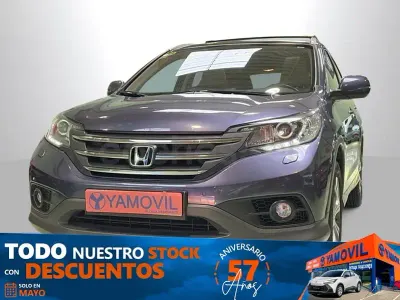 Usado Honda CR-V Luxury 150 CV (110 kW) 2014 Azul SUV