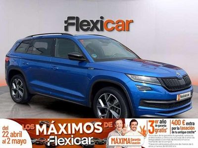 Usado Skoda Kodiaq SportLine 150 HP (110 kW) 2021 Azul SUV