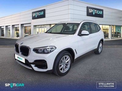 usado BMW X3 Sdrive18d Blanc