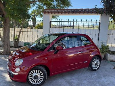 Rojo Usado 2010 Fiat 500 Lounge Berlina | 5500 € (Precio justo)
