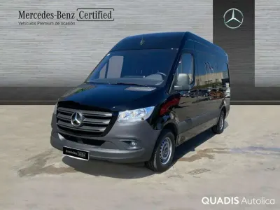 Usado Mercedes Sprinter 150 CV (110 kW) 2022 Negro Van