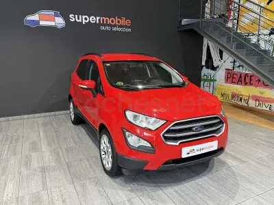 Usado Ford Ecosport Trend 125 CV (91 kW) 2018 Rojo SUV