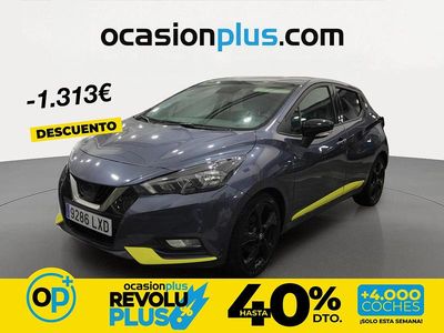 Usado Nissan Micra 92 CV (67 kW) 2022 Gris Utilitario