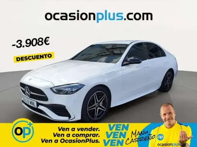 Usado Mercedes C200 AMG 204 CV (150 kW) 2024 Blanco Berlina
