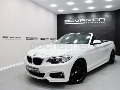 Usado BMW 218 Comfort Edition 150 CV (110 kW) 2016 Blanco Descapotable