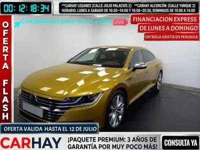 Usado VW Arteon Elegance 150 CV (110 kW) 2020 Amarillo Coupe