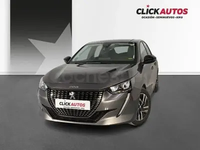Usado Peugeot 208 Allure 100 CV (73 kW) 2022 Gris Utilitario