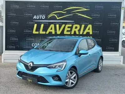 Usado Renault Clio V Intens 101 CV (74 kW) 2020 Azul Berlina