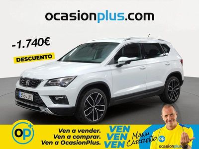 Usado Seat Ateca 4Drive 190 CV (139 kW) 2016 Blanco SUV