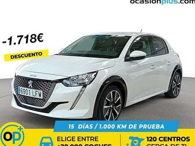 Blanco Usado 2020 Peugeot e-208 Allure Utilitario | 17.182 € (Precio justo)