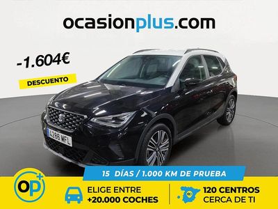 Usado Seat Arona Style 110 CV (80 kW) 2023 Negro SUV