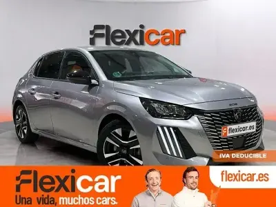 Usado Peugeot 208 Allure 100 CV (73 kW) 2025 Gris Utilitario
