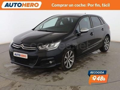 Usado Citroën C4 Feel 110 CV (80 kW) 2015 Negro Berlina