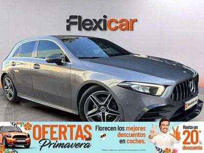 Usado Mercedes A180 116 CV (85 kW) 2019 Gris Utilitario