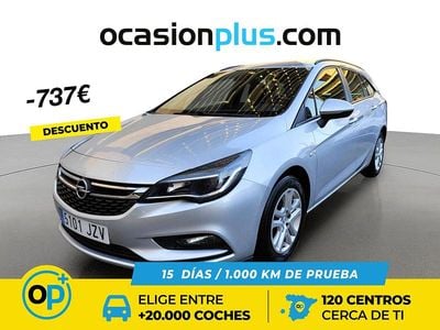 Gris plata Usado 2017 Opel Astra Business Monovolumen | 9213 € (Precio justo)