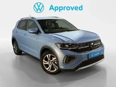 Usado VW T-Cross R-line 116 CV (85 kW) 2024 Azul SUV