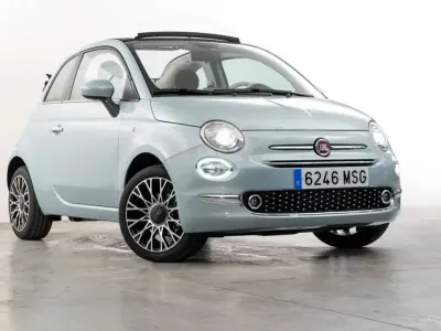 Usado Fiat 500C Dolcevita 69 CV (50 kW) 2024 Verde Descapotable