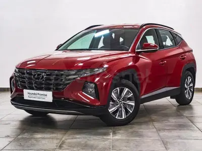 Begagnad Hyundai Tucson 150 HK (110 kW) 2022 Röd SUV