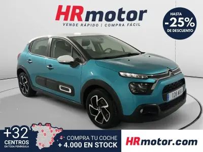 Brugt Citroën C3 Feel 83 HK (61 kW) 2022 Blå Hatchback
