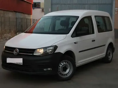Usado VW Caddy 75 CV (55 kW) 2020 Blanco Monovolumen