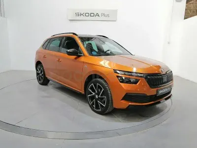 Usado Skoda Kamiq Monte Carlo 110 CV (80 kW) 2022 Naranja SUV