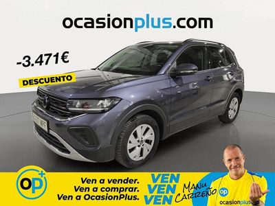 Usado VW T-Cross Life 116 CV (85 kW) 2024 Gris / plata SUV