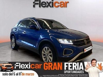 Usado VW T-Roc Life 110 CV (80 kW) 2023 Azul SUV