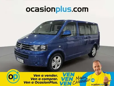 Usado VW T5 Comfortline 179 CV (131 kW) 2013 Azul Van