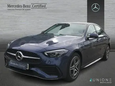 Usado Mercedes C300e 313 CV (230 kW) 2025 Azul Berlina