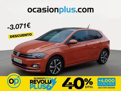 Usado VW Polo Sportline 115 CV (84 kW) 2018 Naranja Utilitario