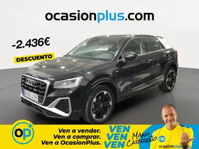 Usado Audi Q2 S-Line 110 CV (80 kW) 2022 Negro SUV