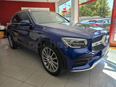 Usado Mercedes GLC200 163 CV (119 kW) 2021 Azul SUV