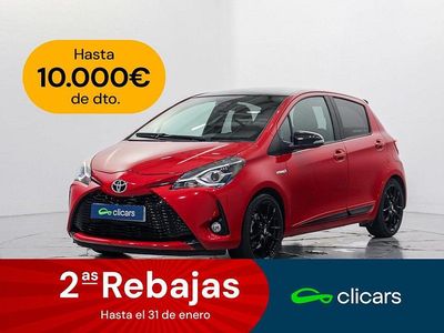 Rojo Usado 2019 Toyota Yaris Hybrid Sport | 16.490 € (Precio justo)