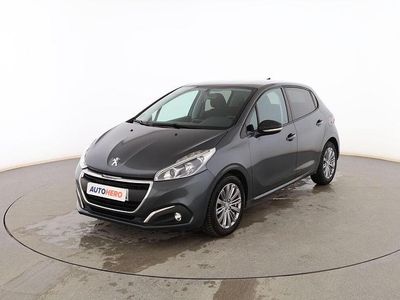 Usado Peugeot 208 Style 100 CV (73 kW) 2017 Gris Utilitario