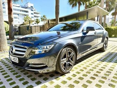 Usado Mercedes CLS350 265 CV (194 kW) 2011 Gris Coupe