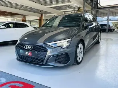 Usado Audi A3 S-Line 150 CV (110 kW) 2021 Gris Berlina