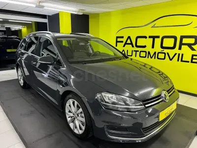 Usado VW Golf VII Advance 110 CV (80 kW) 2016 Gris / plata Berlina
