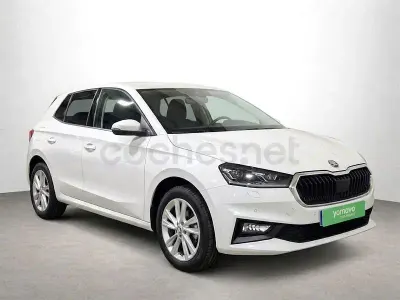 Usado Skoda Fabia Ambition 95 CV (69 kW) 2022 Blanco Utilitario