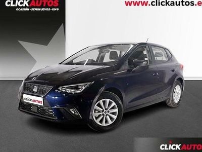 Usado Seat Ibiza Style 111 CV (81 kW) 2023 Azul Berlina